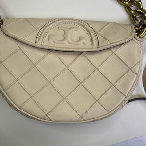 Tory Burch Mini Fleming
Crescent Bag